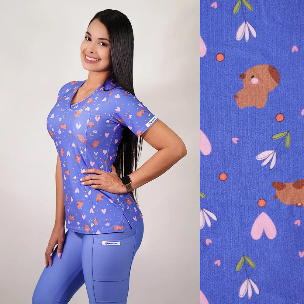 Delantal Elasticado Mujer 2495