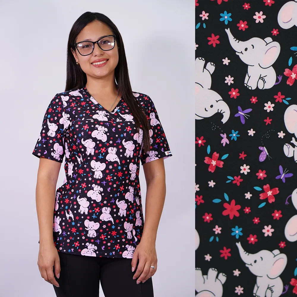 Delantal Elasticado Mujer 2535