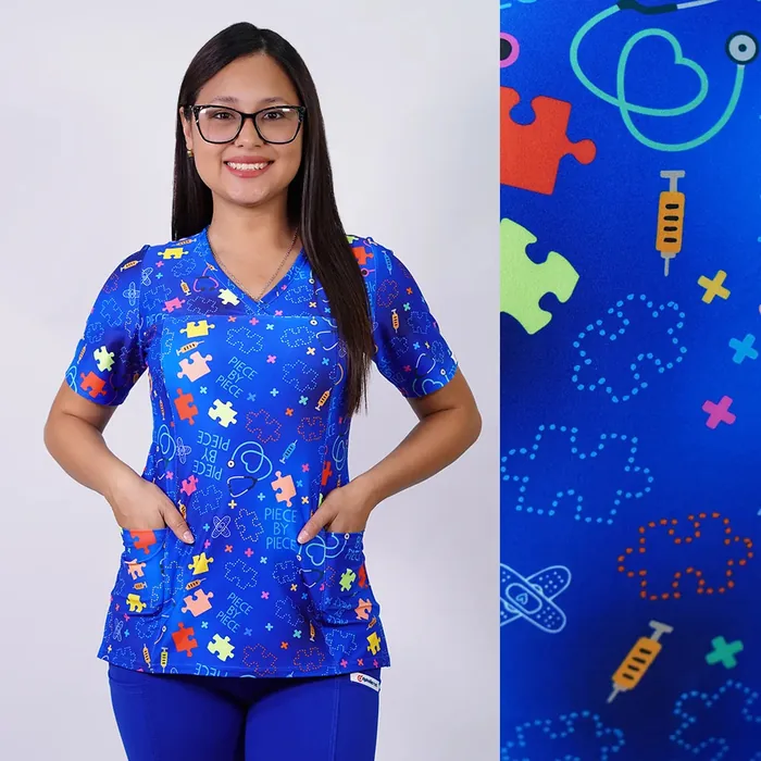 Delantal Elasticado Mujer 2540